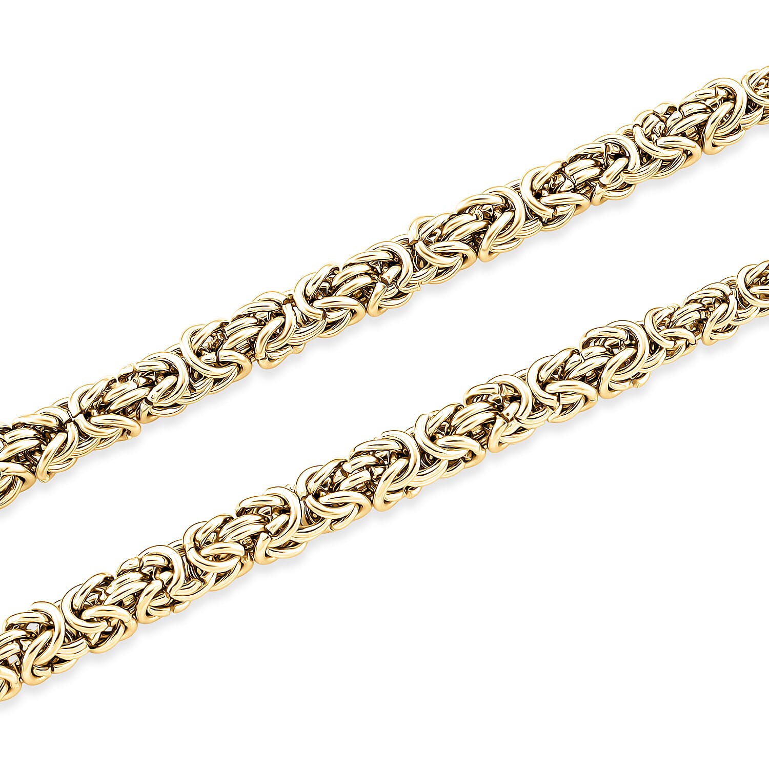 Necklace (Size - 20) with Lobster Clasp in Yellow Gold Tone