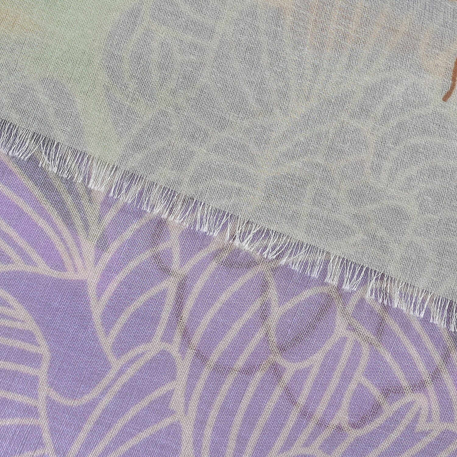 - Maisi Printed Scarf (Size - One Size) - Green