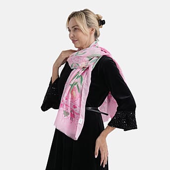 https://tjcuk.sirv.com/Products/84/8/8481657/Maisi-Printed-Scarf-Size-One-Size-Pink_8481657_2.jpg?w=342&h=342