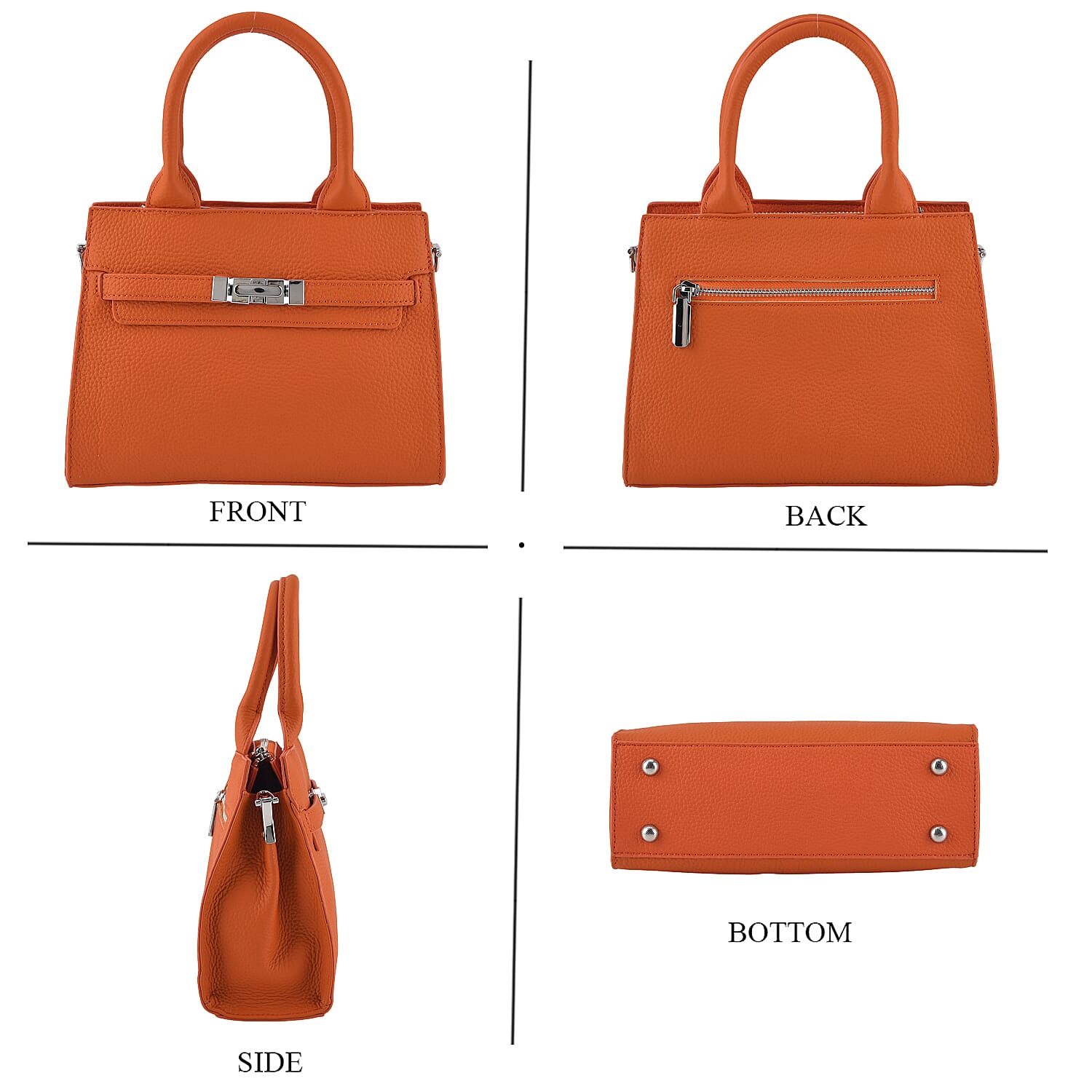 Crossbody Bag (Size - One Size) - Orange