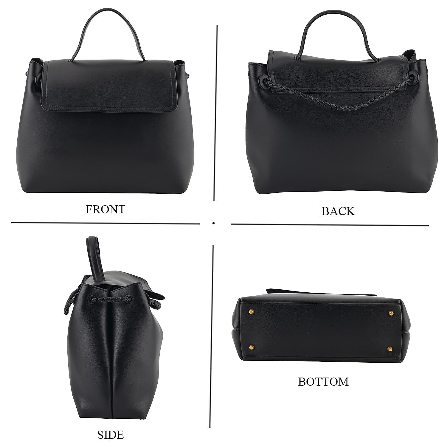 Crossbody Bag (Size - One Size) - Black