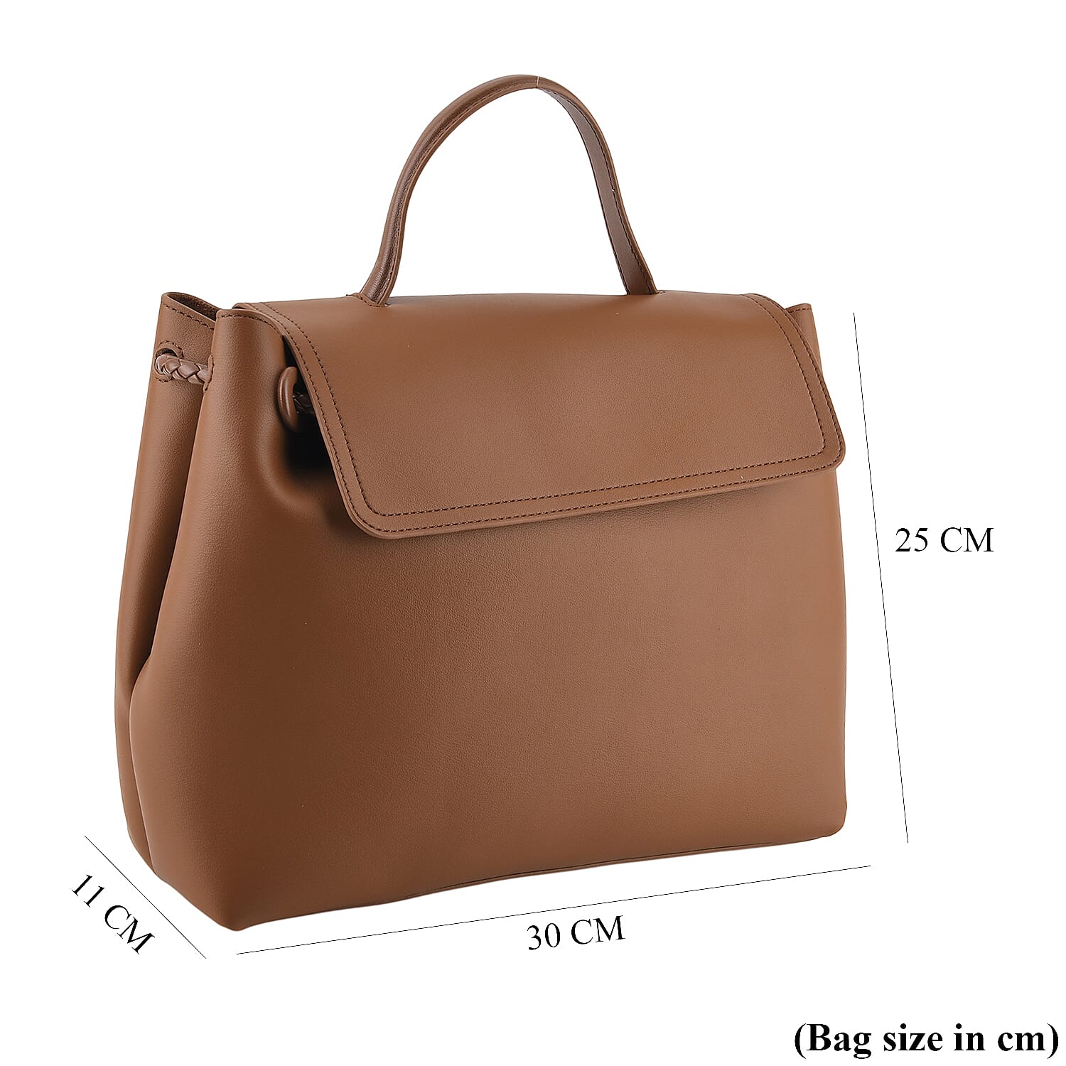 Crossbody Bag (Size - One Size) - Brown