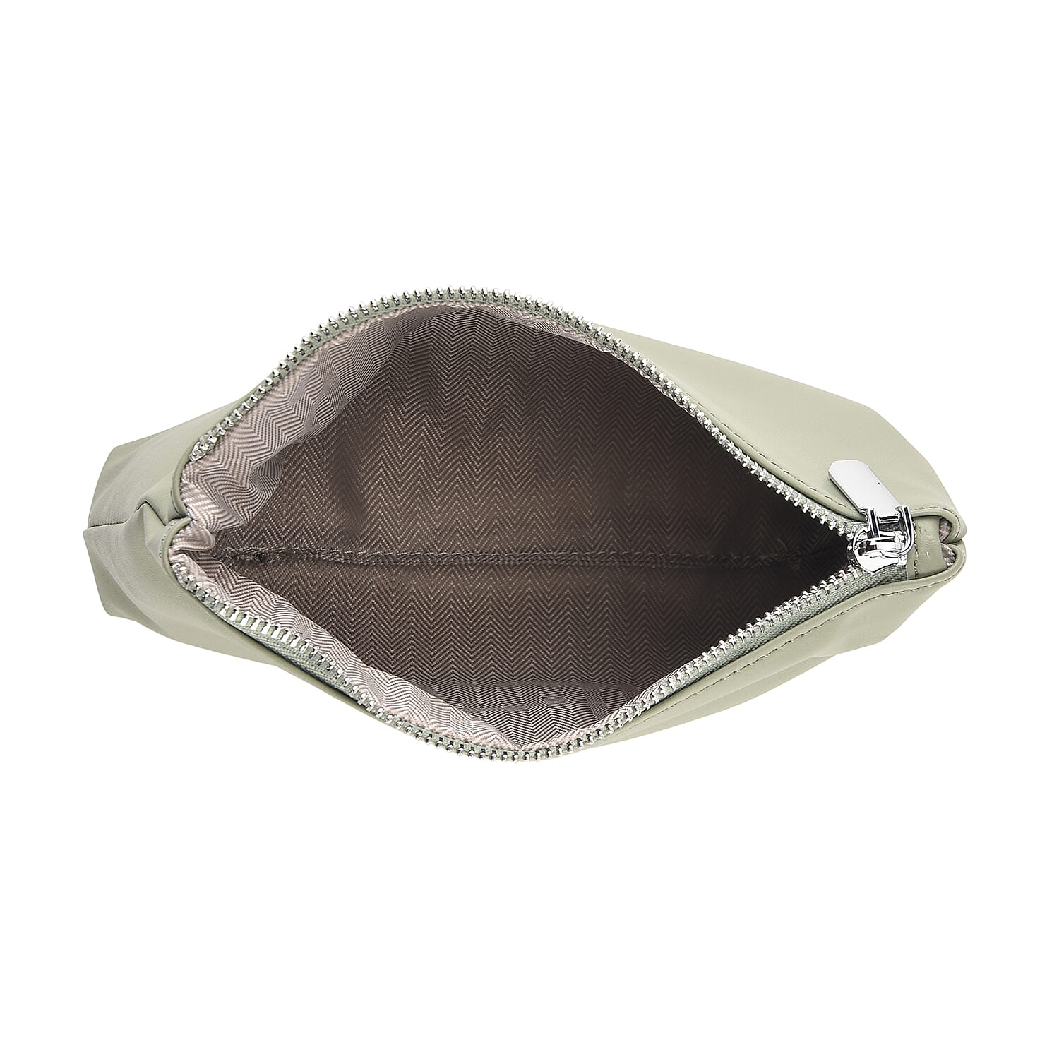 Leather Patterned Tote Bag (Size 52x10x25 cm) - Green