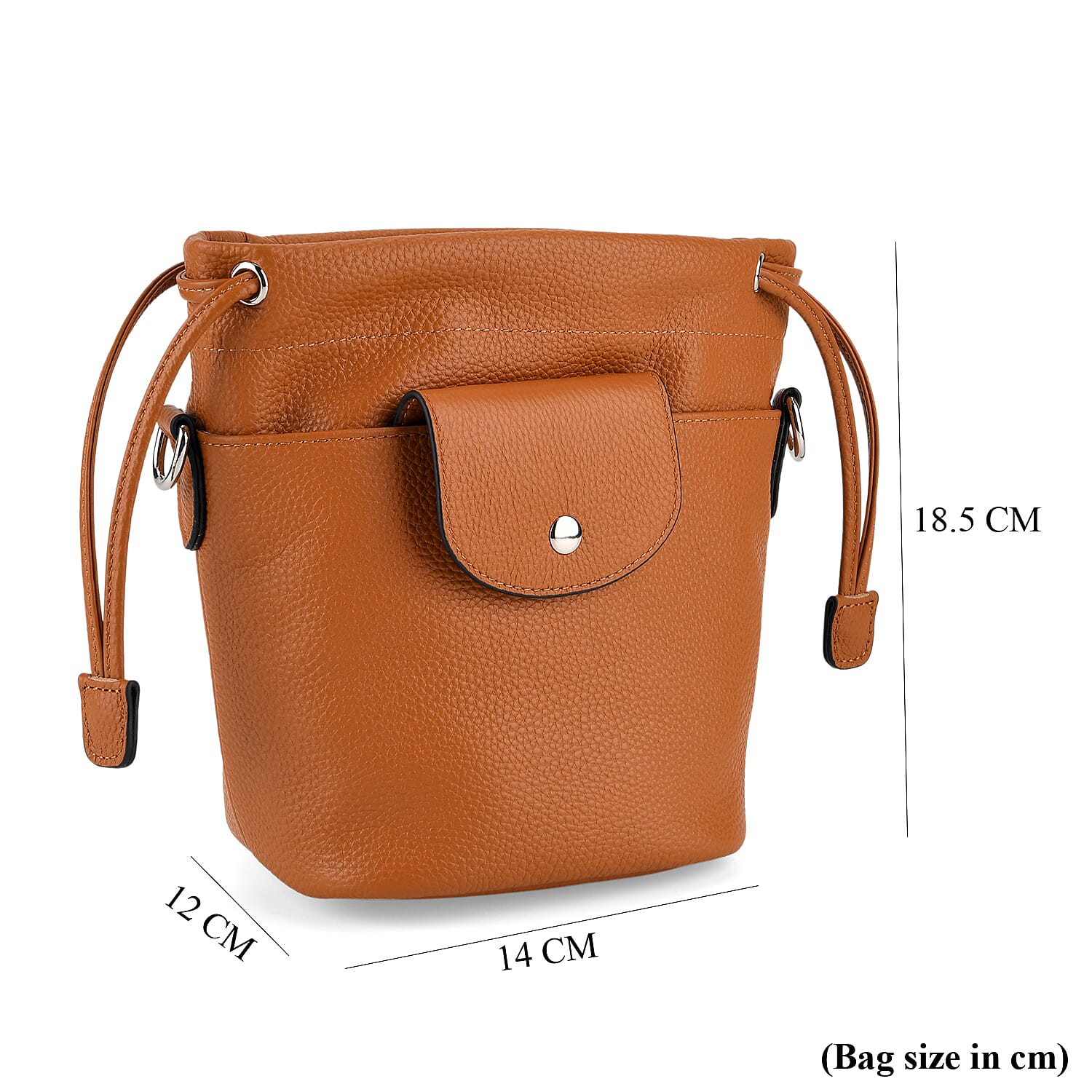 Crossbody Bag (Size - One Size) - Tan