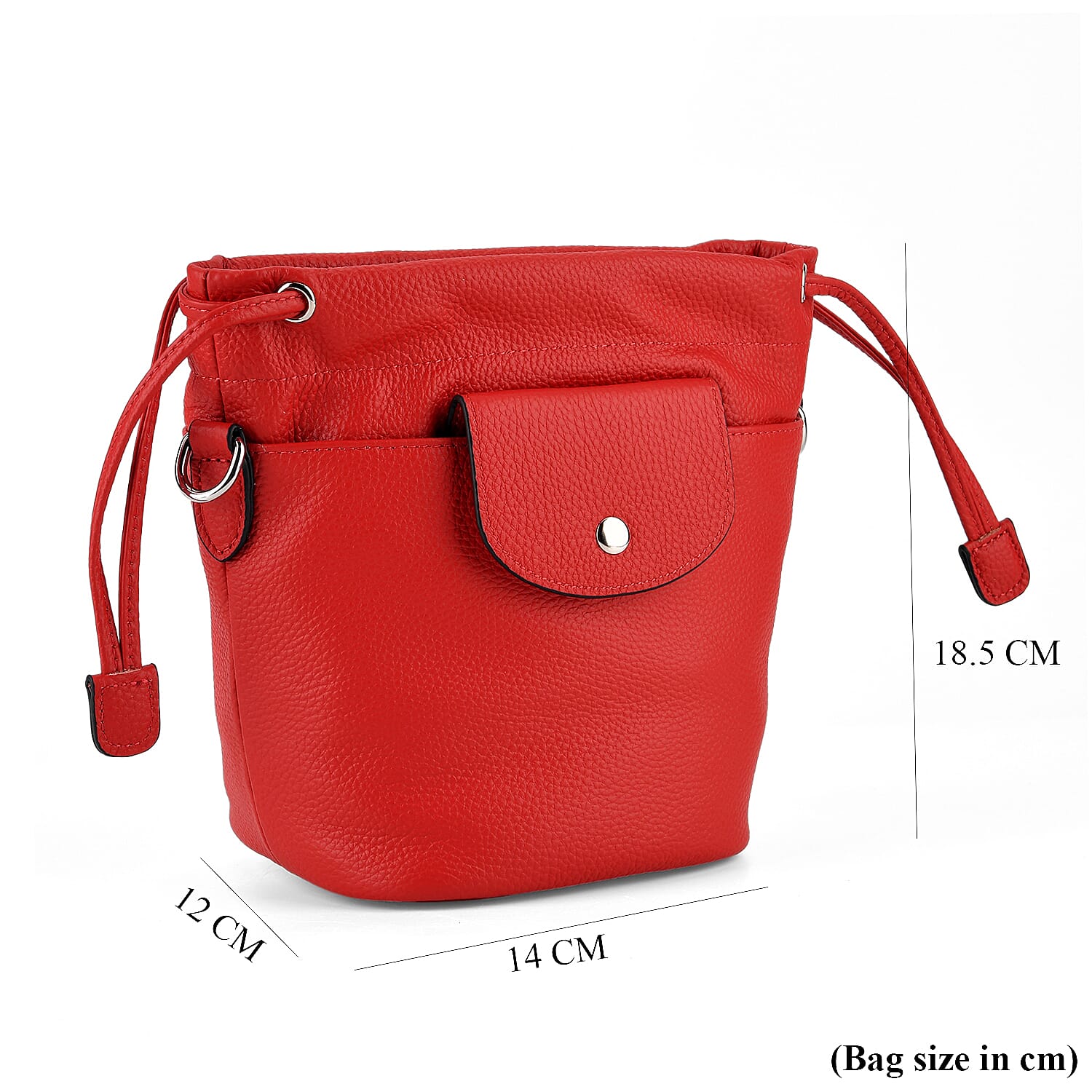 Crossbody Bag (Size - One Size) - Red