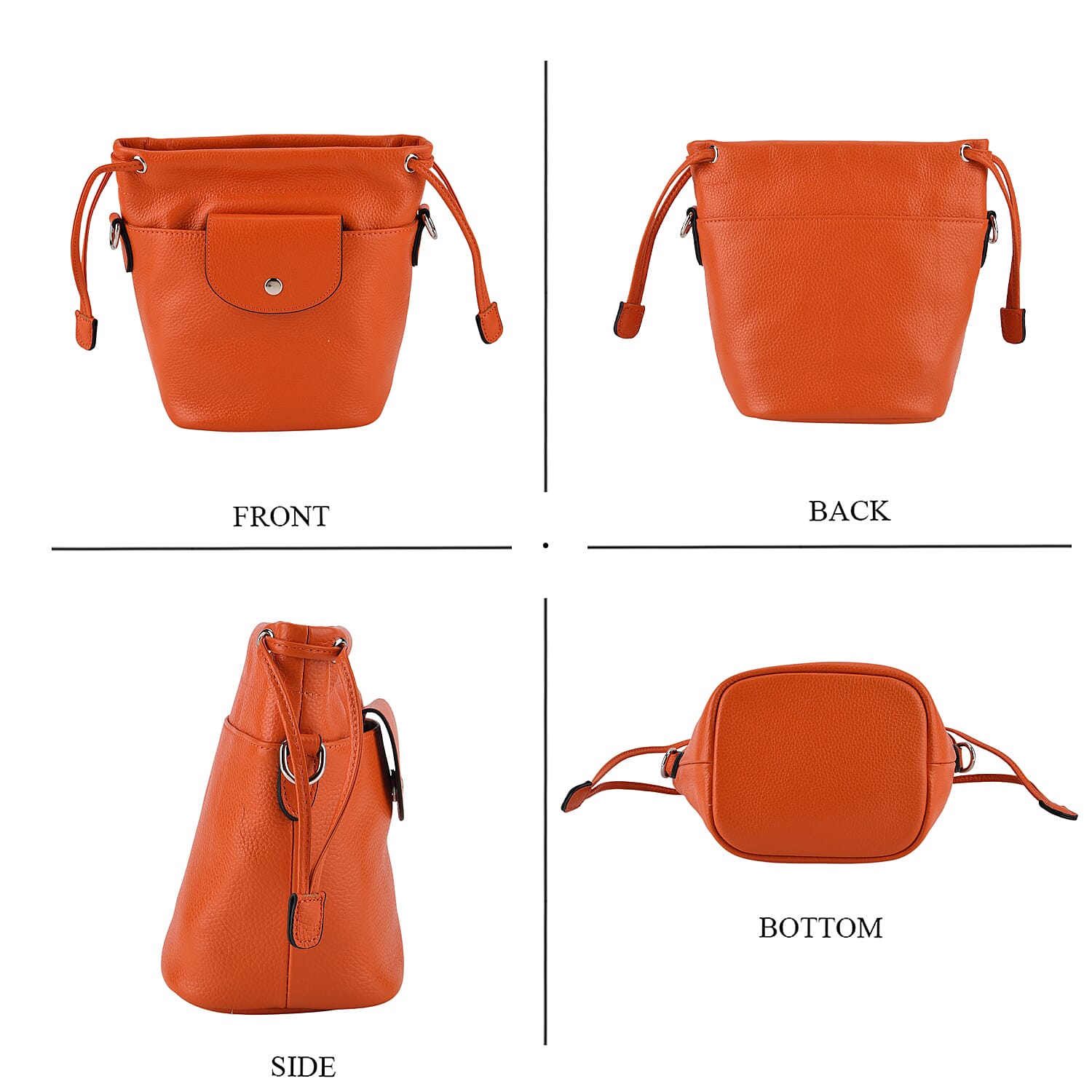 Crossbody Bag (Size - One Size) - Orange