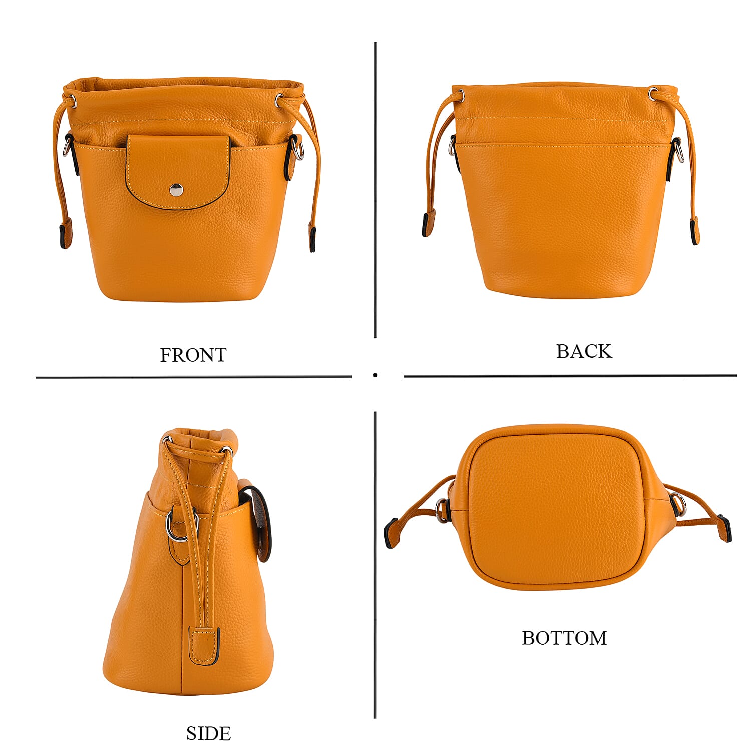 Crossbody Bag (Size - One Size) - Yellow