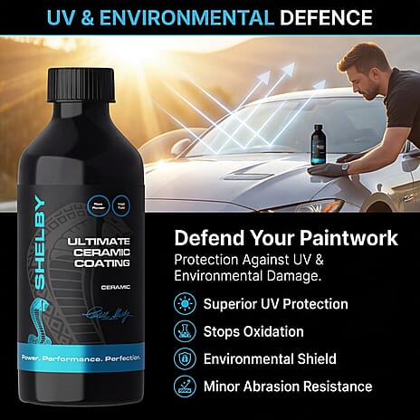 Shelby Ultimate Ceramic Coating 100ml - Black - Blue