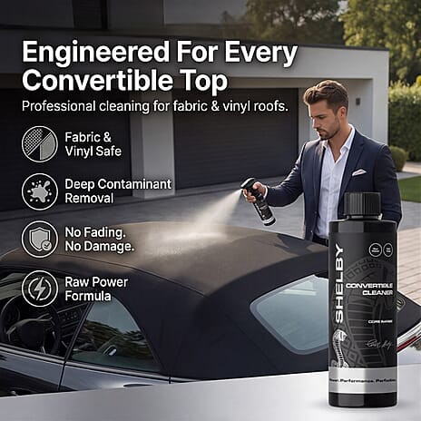 Shelby Convertible Cleaner - Black - Blue