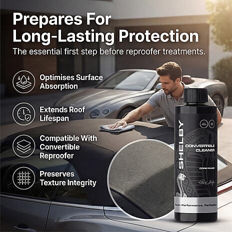 Shelby Convertible Cleaner - Black - Blue