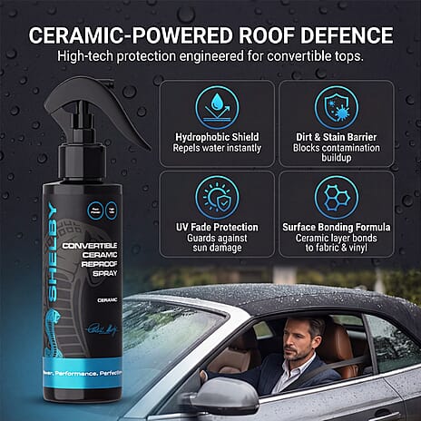 Shelby Convertible Ceramic Reproof Spray - Black - Blue