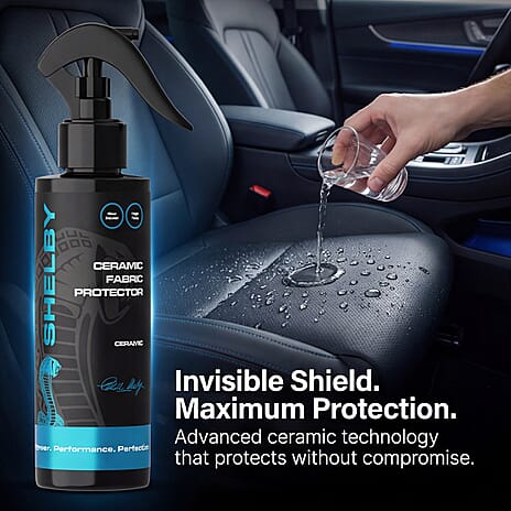 Shelby Ceramic Fabric Protector - Black - Blue