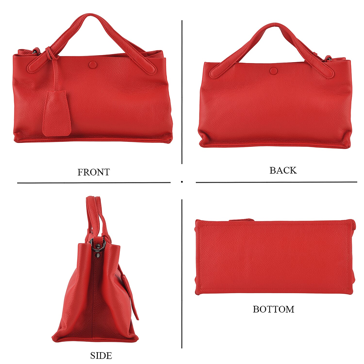 Crossbody Bag (Size - One Size) - Red