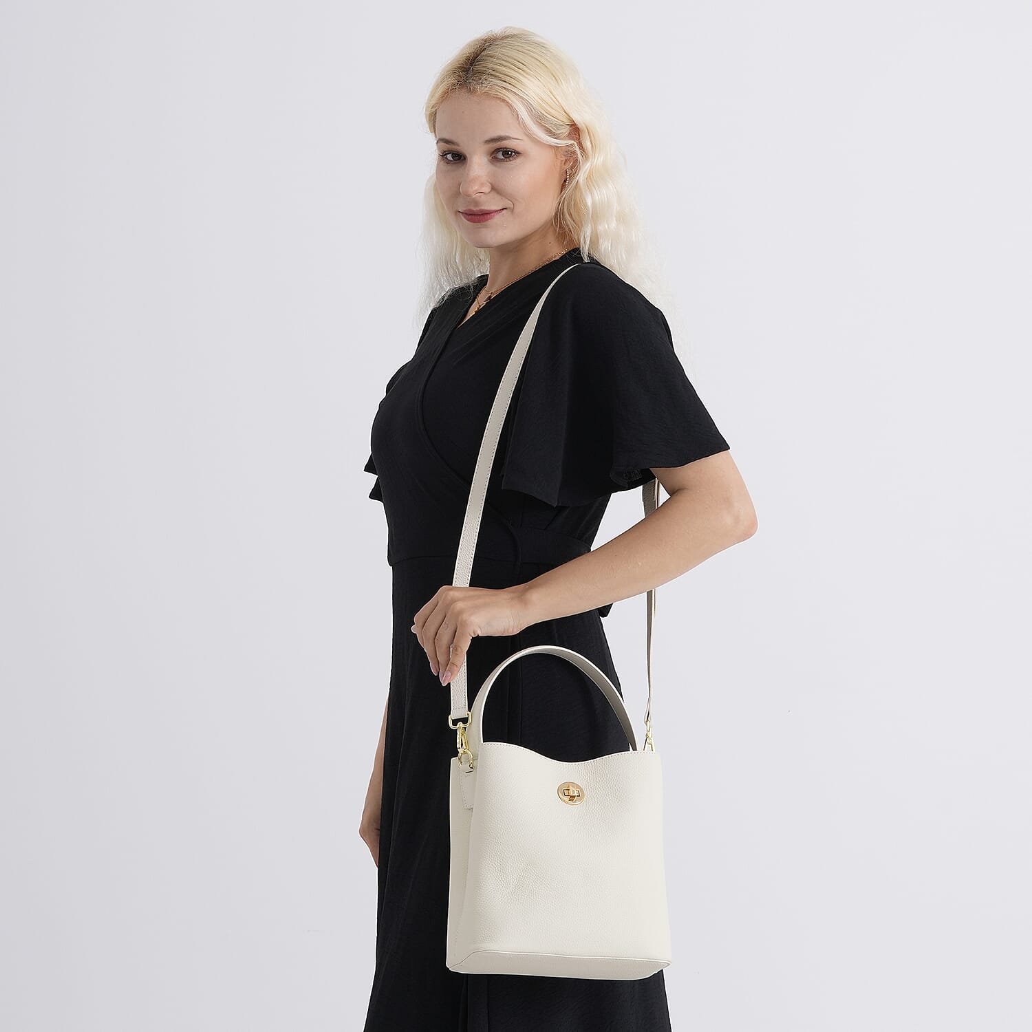 Crossbody Bag (Size - One Size) - Beige