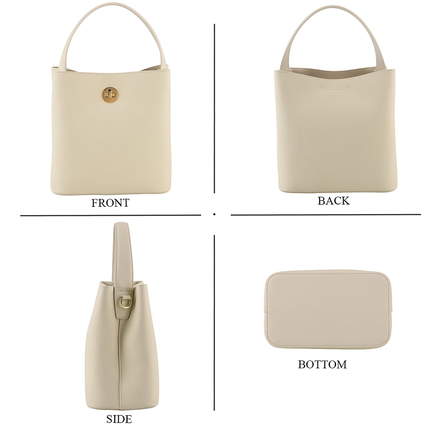 Crossbody Bag (Size - One Size) - Beige