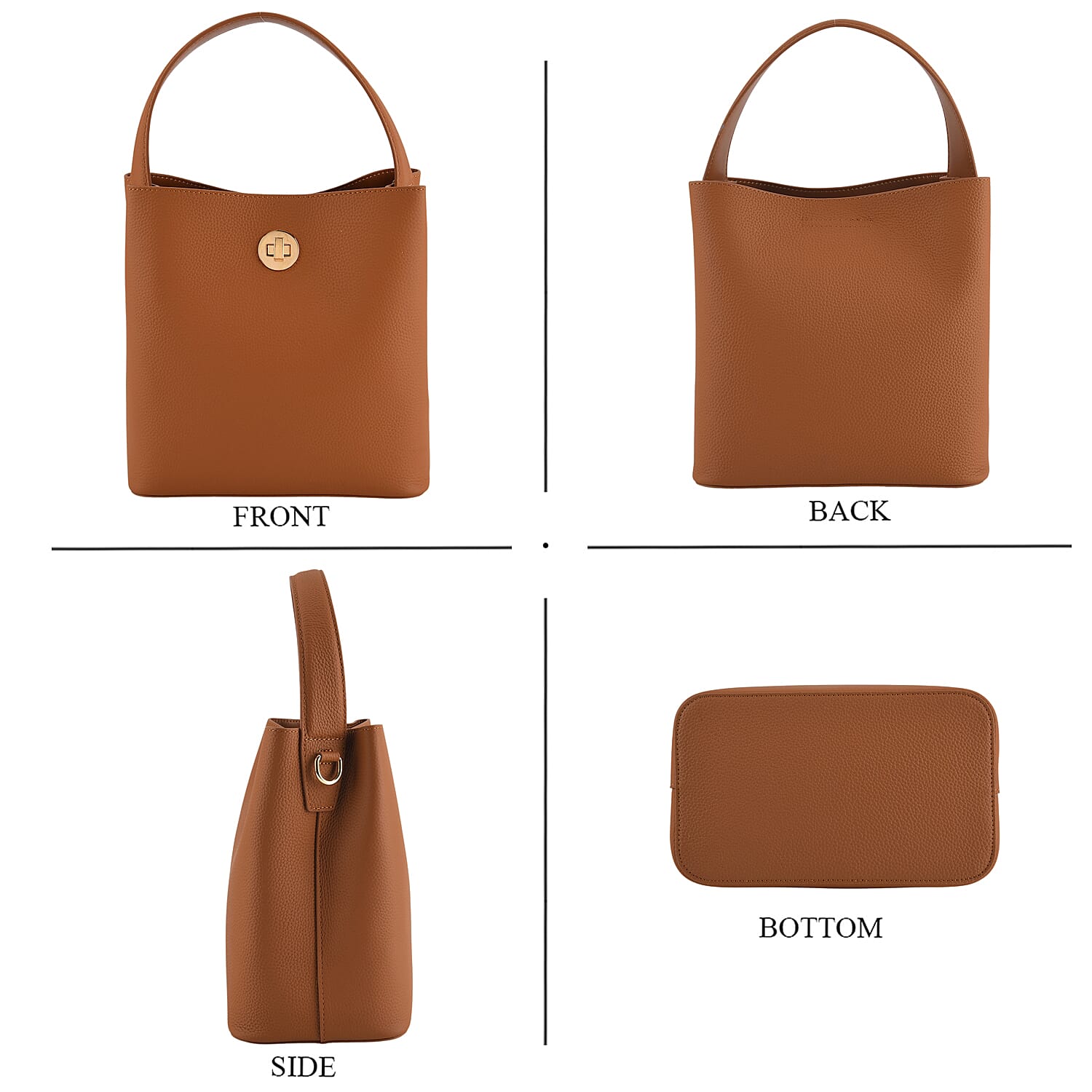 Crossbody Bag (Size - One Size) - Tan