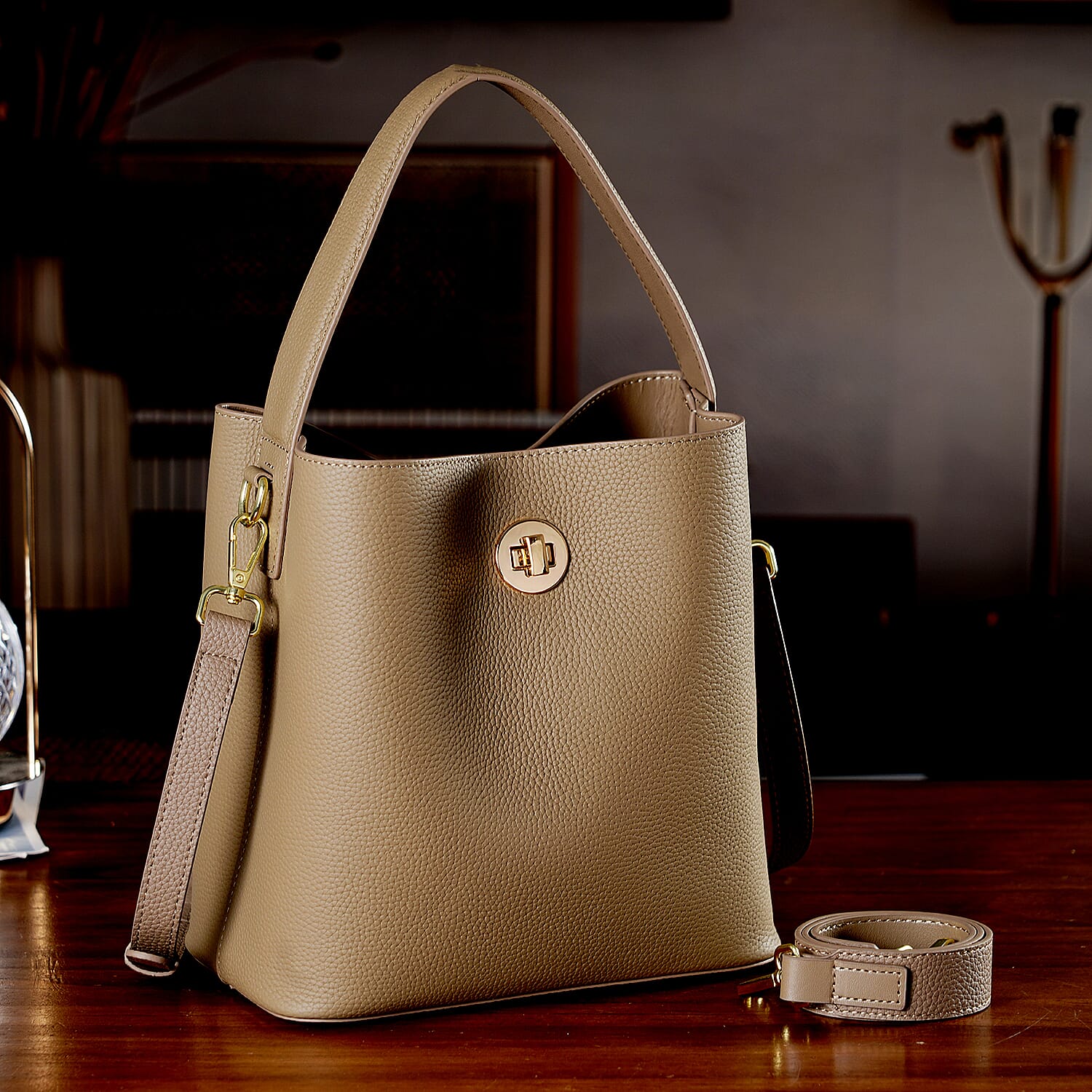 Crossbody Bag (Size - One Size) - Khaki