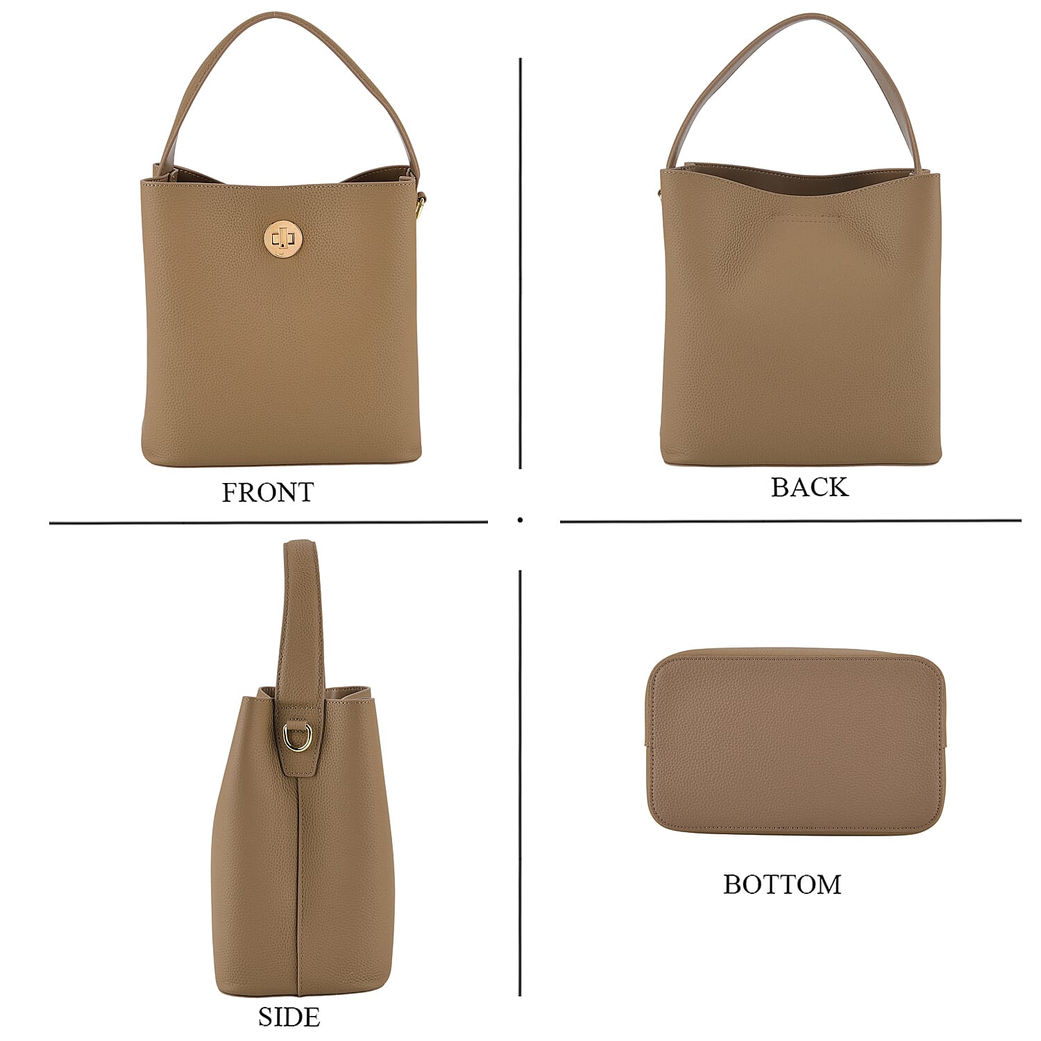 Crossbody Bag (Size - One Size) - Khaki