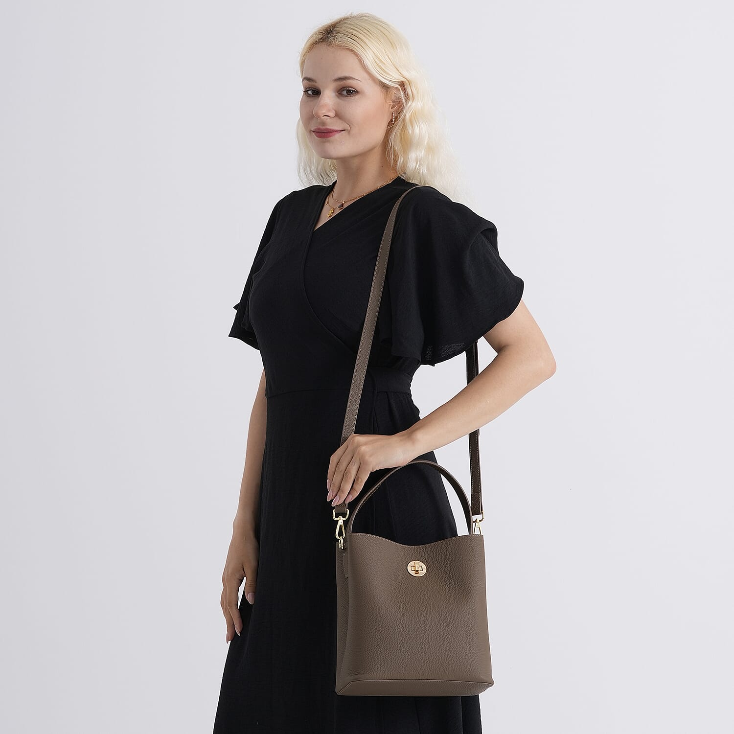 Crossbody Bag (Size - One Size) - Grey