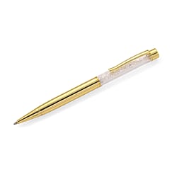 White Colour Moissanite Pen in Silver Tone
