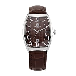 WILLIAM HUNT Limited Edition Japanese Miyota Movement 3ATM Water Resistant Watch With Genuine Leather Strap & Presentation Box - Rose