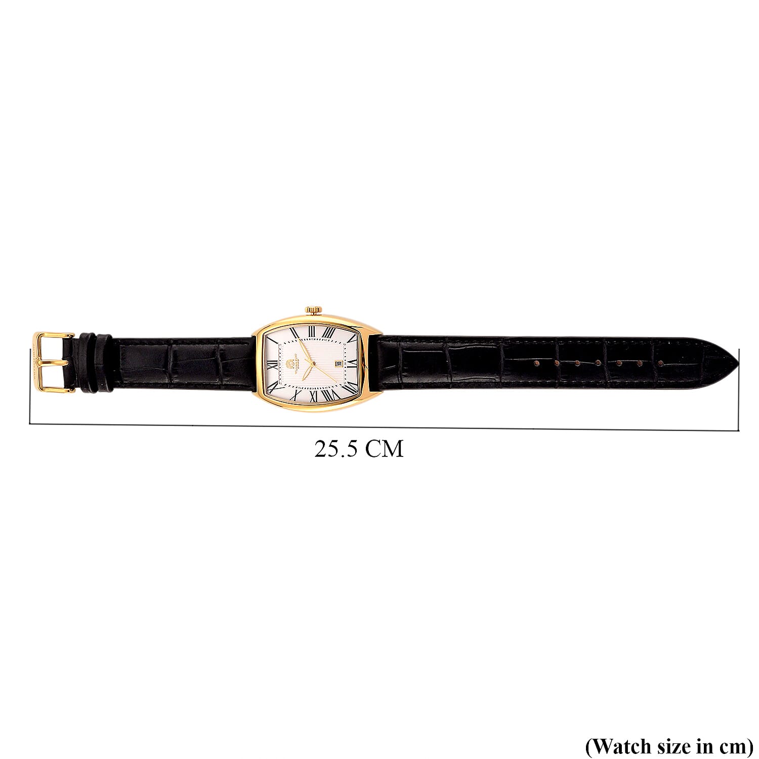 WILLIAM HUNT Limited Edition Japanese Miyota Movement 3ATM Water Resistant Watch With Genuine Leather Strap & Presentation Box - White