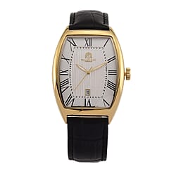 WILLIAM HUNT Limited Edition Japanese Miyota Movement 3ATM Water Resistant Watch With Genuine Leather Strap & Presentation Box - Rose