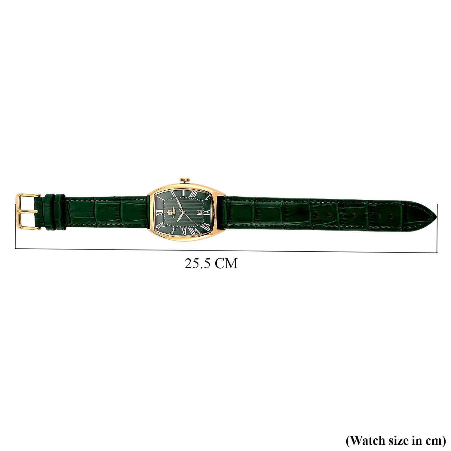 WILLIAM HUNT Limited Edition Japanese Miyota Movement 3ATM Water Resistant Watch With Genuine Leather Strap & Presentation Box - Green