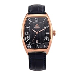 WILLIAM HUNT Limited Edition Japanese Miyota Movement 3ATM Water Resistant Watch With Genuine Leather Strap & Presentation Box - White