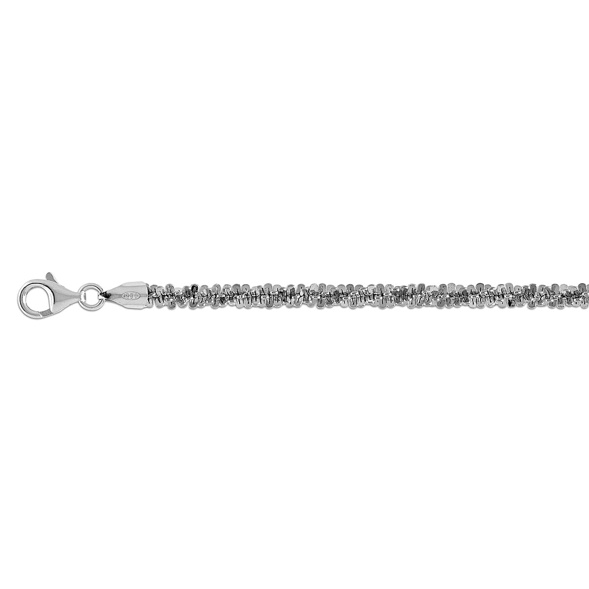Sterling Silver Necklace (Size - 30) with Lobster Clasp, Silver Wt. 49.78 Gms
