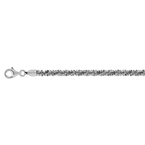 Sterling Silver Necklace (Size - 30) with Lobster Clasp, Silver Wt. 49.78 Gms