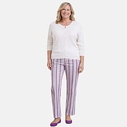 Pure And Natural Crew Neck Cardigans