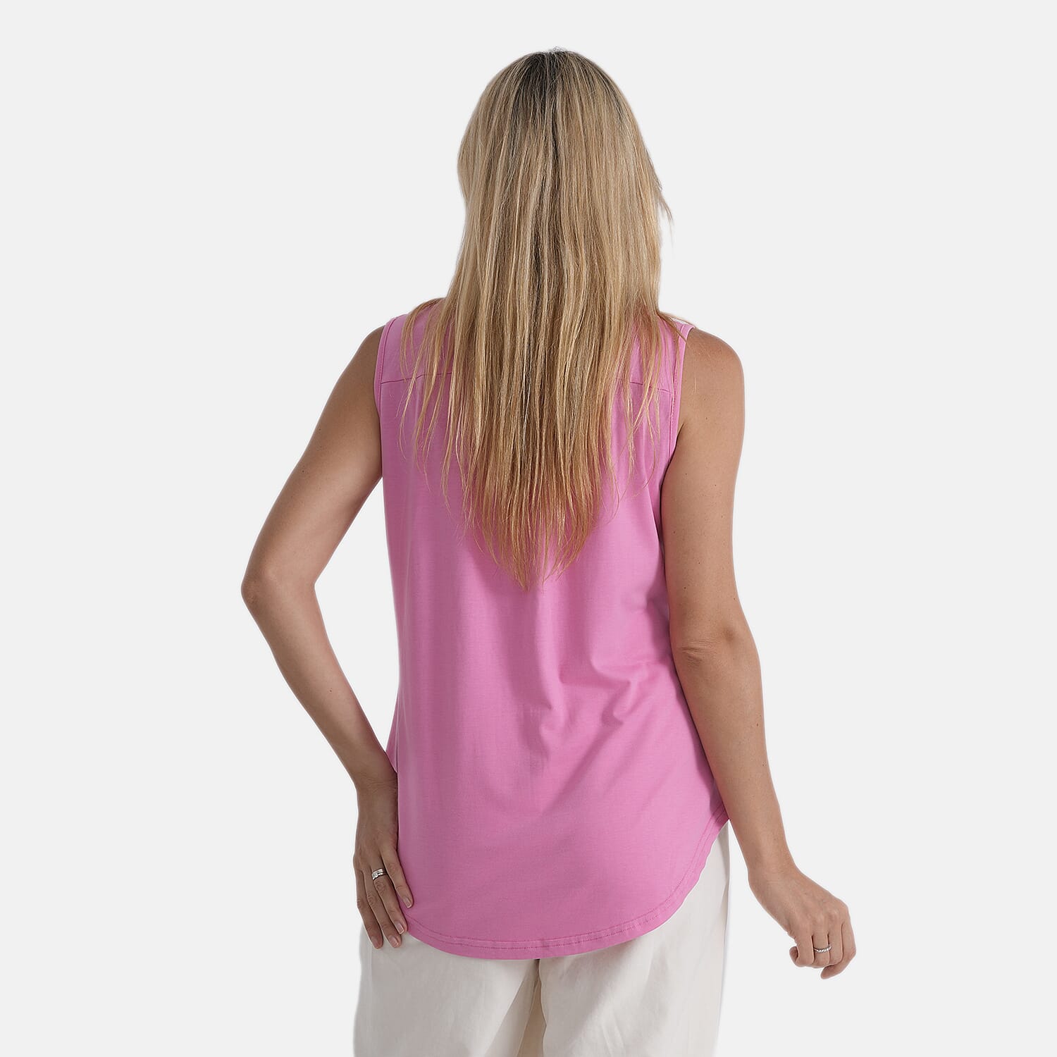 & Maisi Patterned Blouse (Size - Small) - Pink