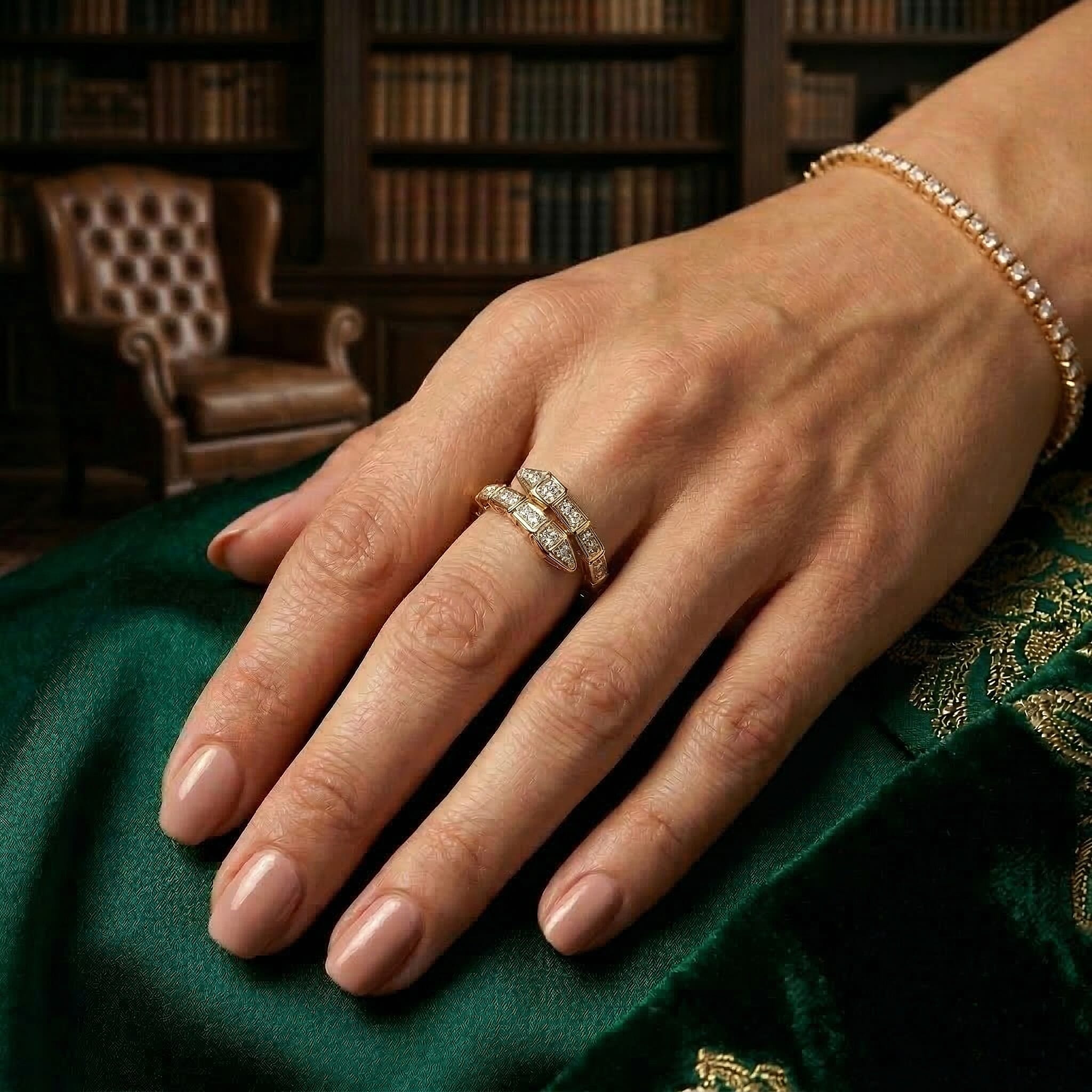 Luxuriant Lab Grown Diamond Band Ring