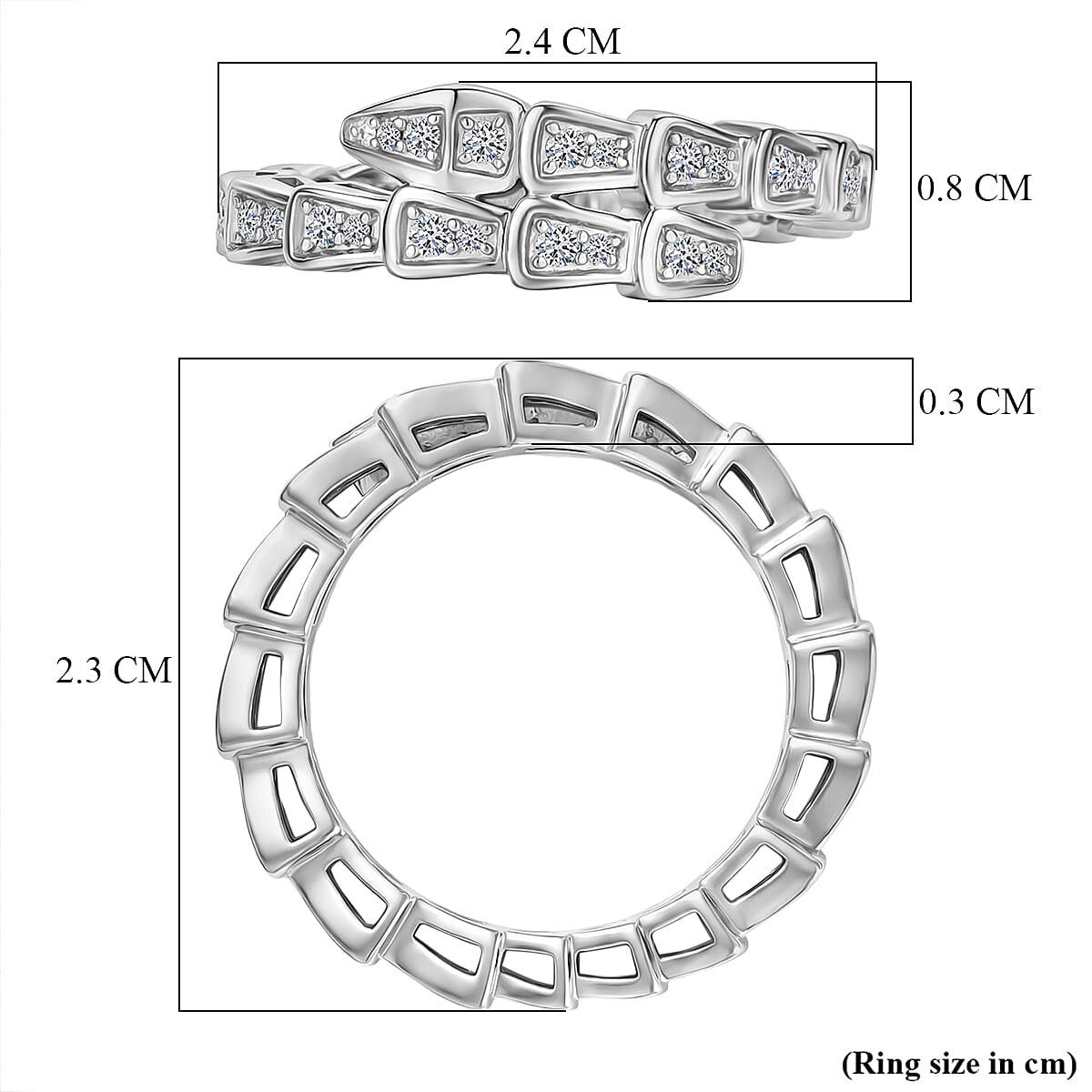 Luxuriant Lab Grown Diamond Band Ring