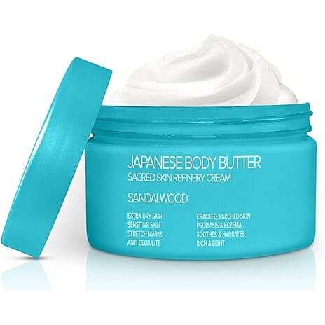 "Japanese Body Butter - Intensified Hdyraton for dry & cracked skin - Sandalwood"
