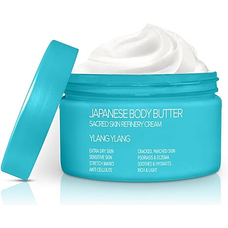 Japanese Body Butter - Intensified Hdyraton for Dry - Cracked Skin - Ylang Ylang