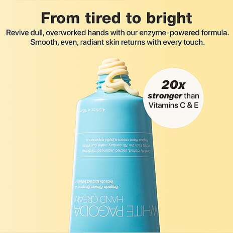 Anti-Aging White Pagoda Hand Cream - Age - Sun Spots Preventative Care