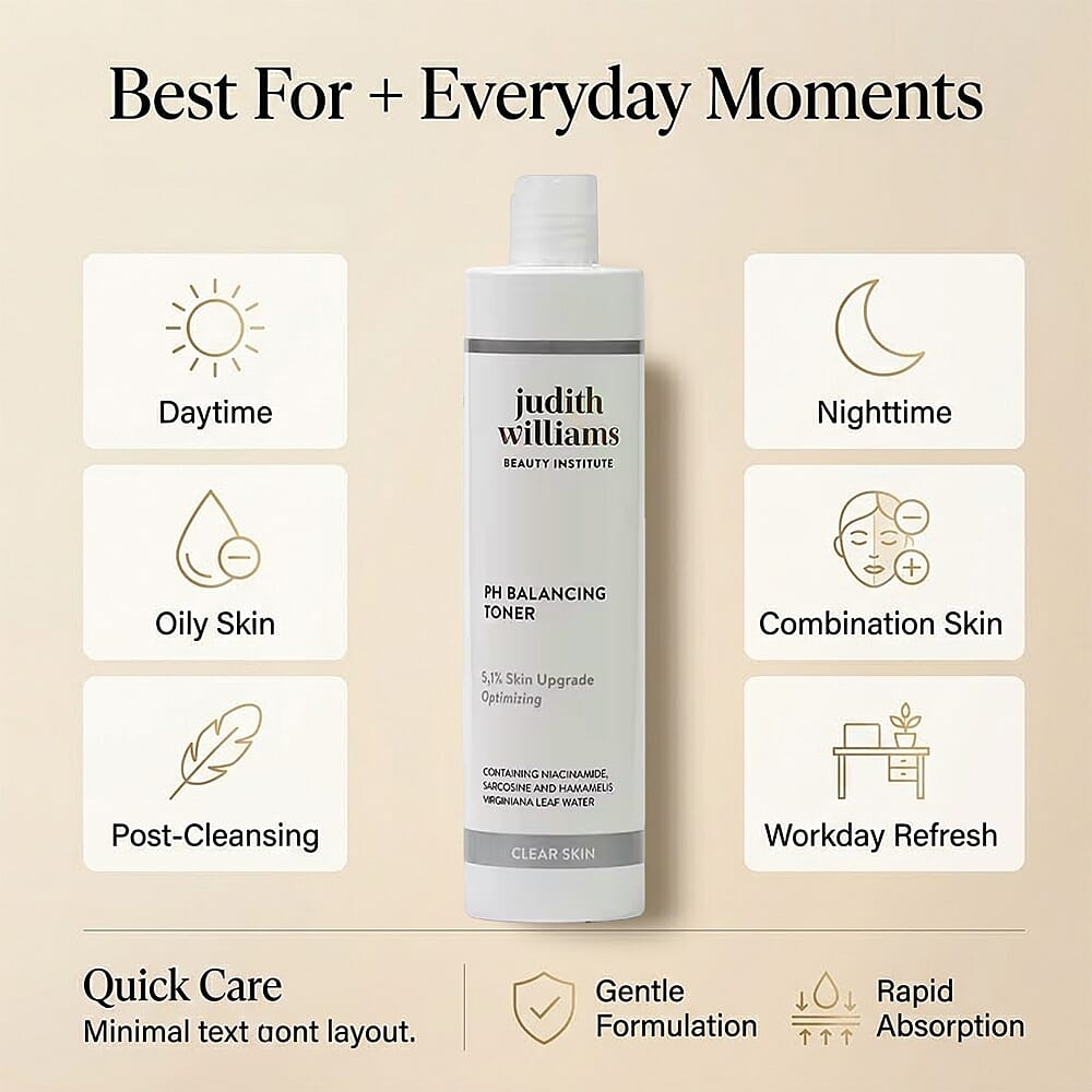 Judith Williams Beauty Institute PH Balancing Toner - 400ml