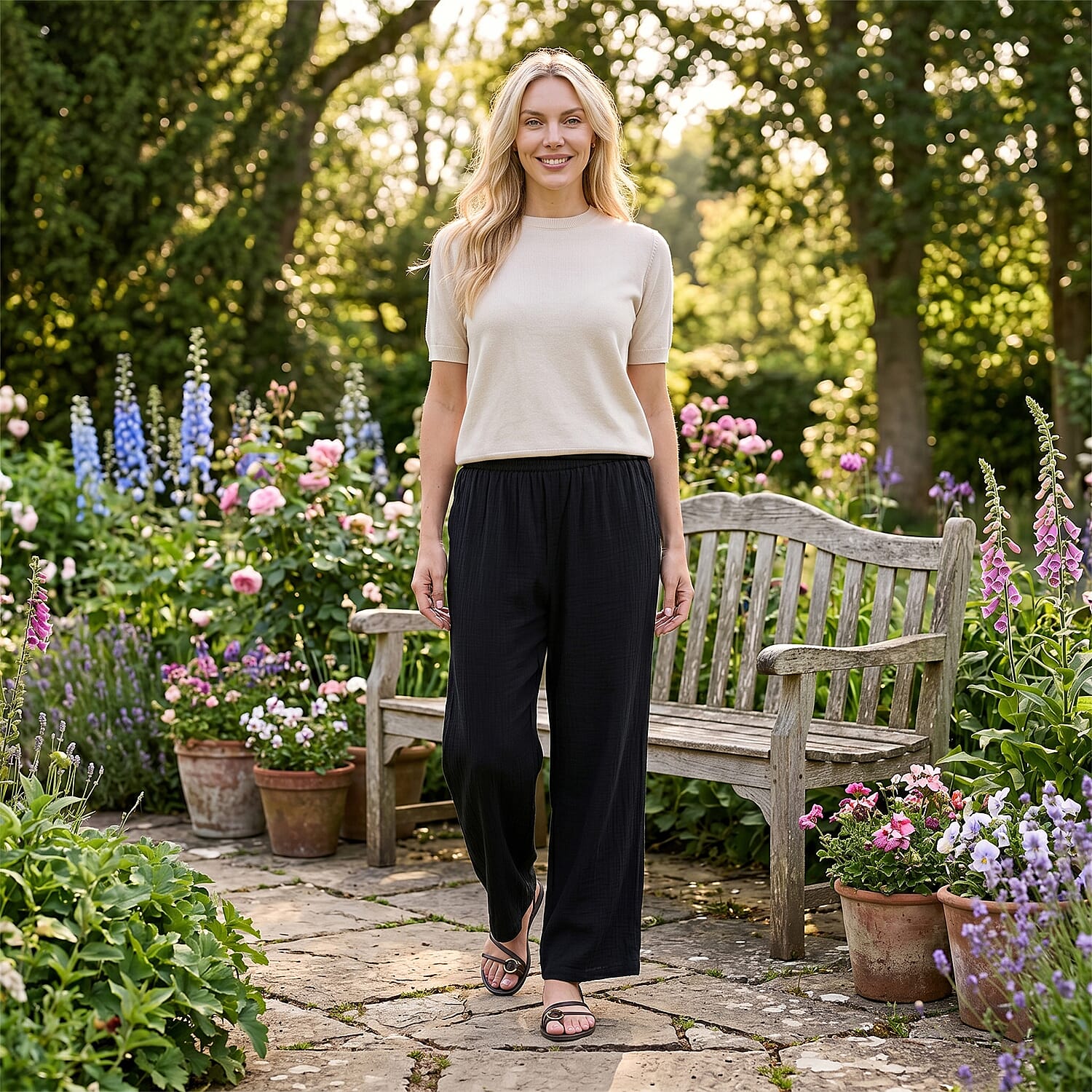 La Marey Printed Trouser