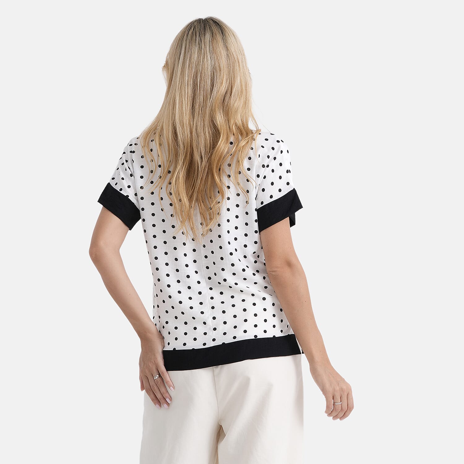 La Marey Printed Blouse