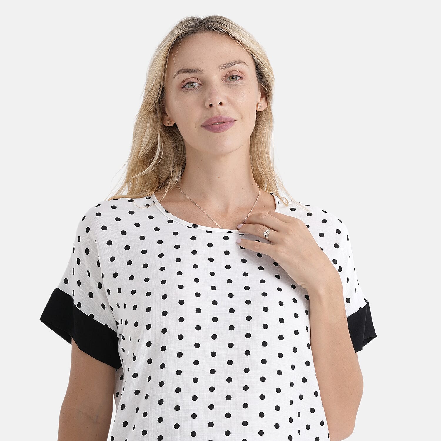 La Marey Printed Blouse