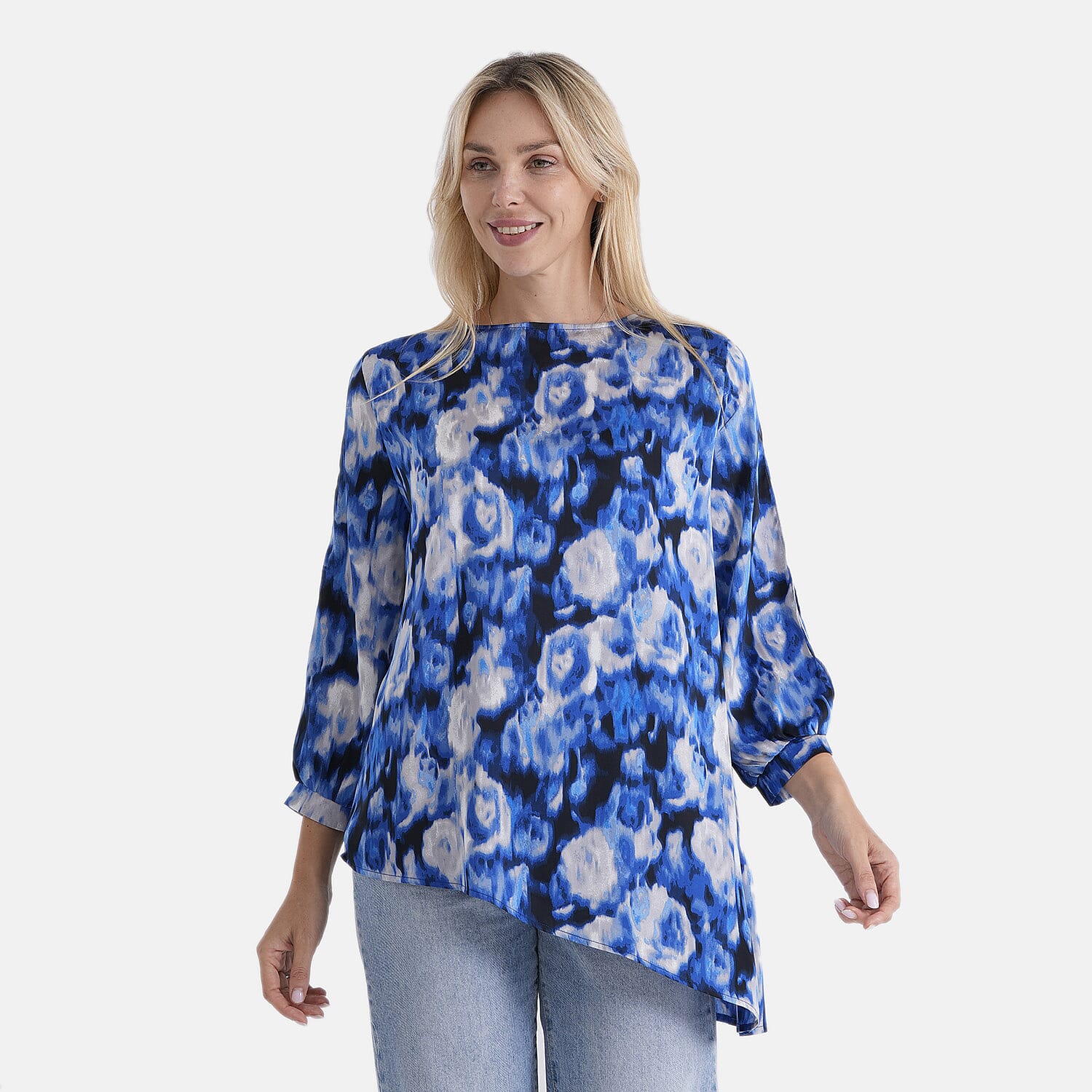 La Marey Printed Blouse 