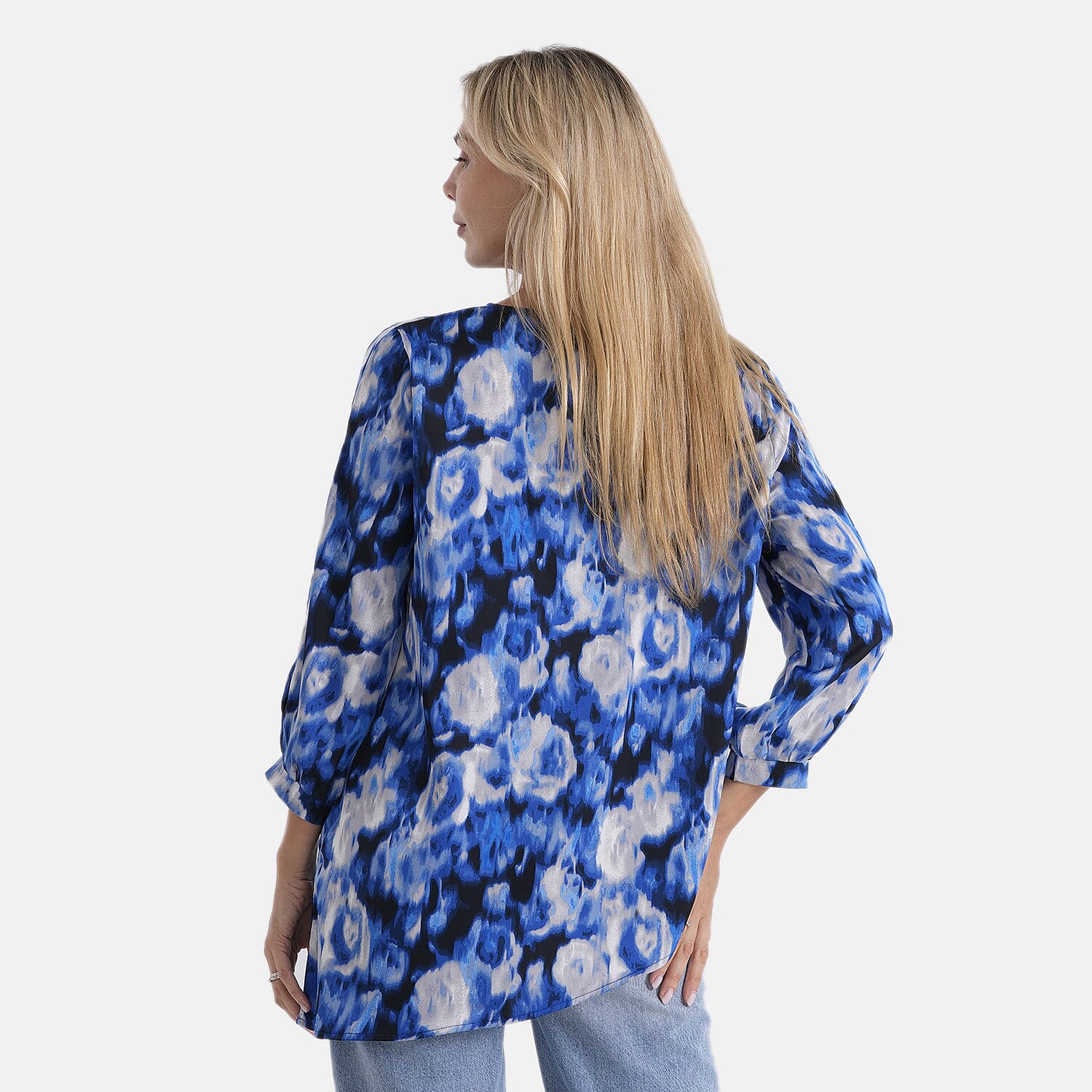 La Marey Printed Blouse 
