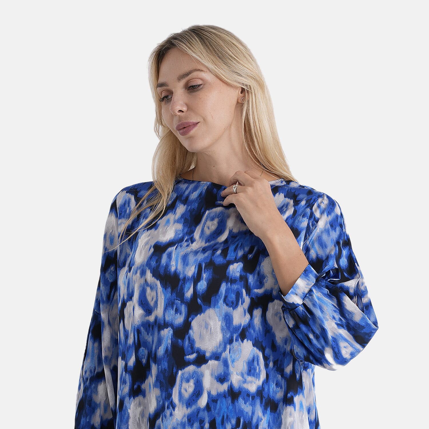 La Marey Printed Blouse 