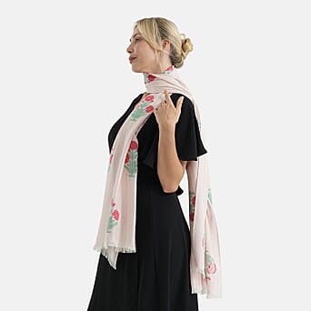 https://tjcuk.sirv.com/Products/84/8/8483988/Maisi-Cotton-Floral-Scarf-Size-One-Size-Pink-Beige_8483988_2.jpg?w=342&h=342