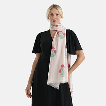 https://tjcuk.sirv.com/Products/84/8/8483988/Maisi-Cotton-Floral-Scarf-Size-One-Size-Pink-Beige_8483988_3.jpg?w=342&h=342