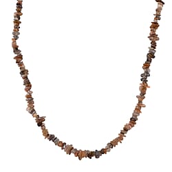 Cacoxenite Chips Necklace (Size - 32) 353.00 Ct.
