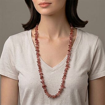 https://tjcuk.sirv.com/Products/84/8/8484158/Strawberry-Quartz-Stone-Necklace-353-000-Ct_8484158_1.jpg?w=342&h=342