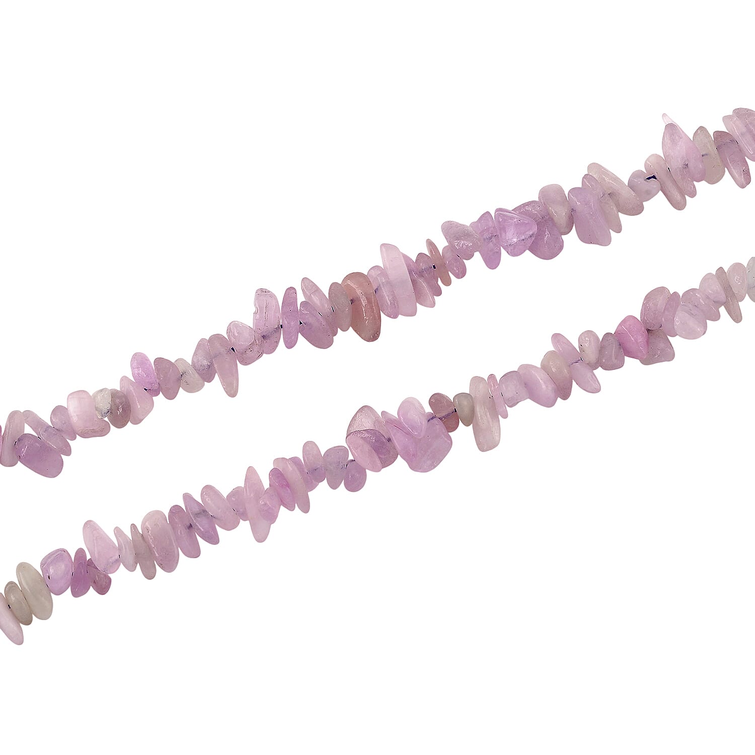 Kunzite Chips Necklace (Size - 32) 353.00 Ct.